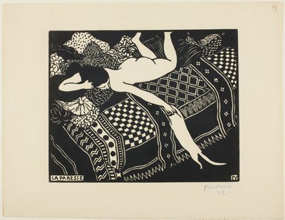Preguiça de Felix Edouard Vallotton