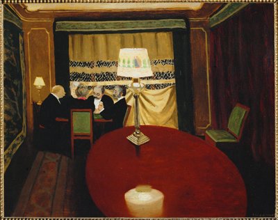 O Póquer de Felix Edouard Vallotton