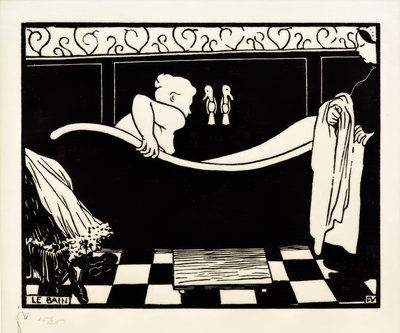 O banho de Felix Edouard Vallotton