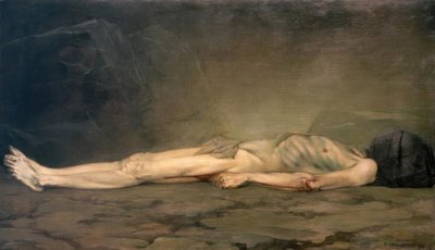 O cadáver de Felix Edouard Vallotton