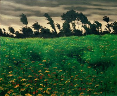 O campo florido de Felix Edouard Vallotton