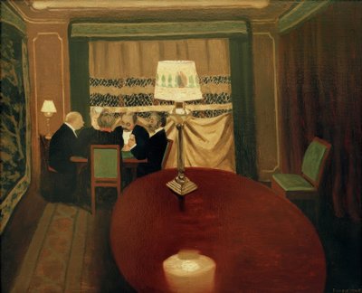 Pôquer de Felix Edouard Vallotton