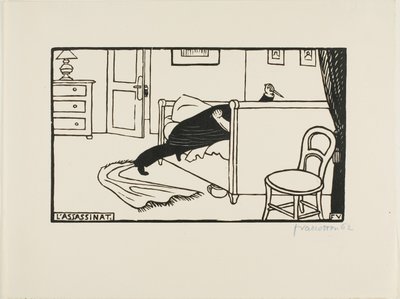 Assassina de Felix Edouard Vallotton