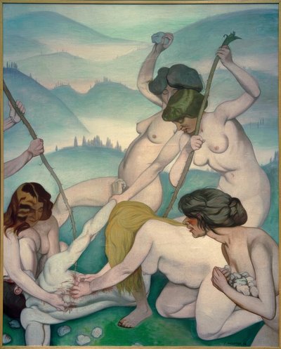 Orfeu desmembrou de Felix Edouard Vallotton