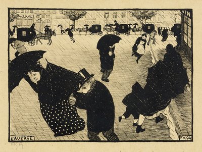 Paris Intense, 1893-94 de Felix Edouard Vallotton