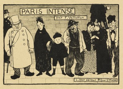 Paris Intense, 1893-94 de Felix Edouard Vallotton