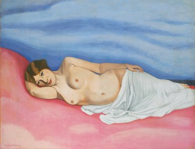 Nu feminino reclinado, 1913 de Felix Edouard Vallotton