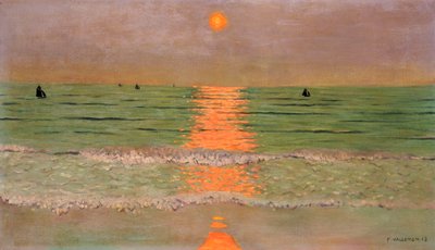 Pôr do sol, 1913 de Felix Edouard Vallotton