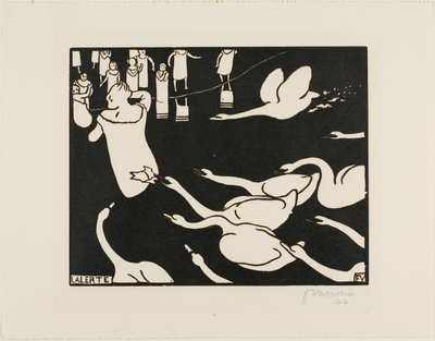 O alarme de Felix Edouard Vallotton