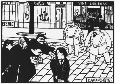 O anarquista, 1892 de Felix Edouard Vallotton