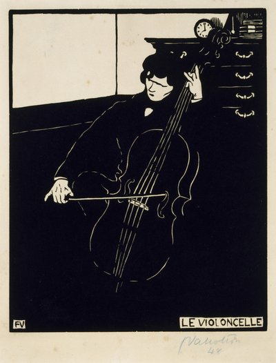 O violoncelo de Felix Edouard Vallotton
