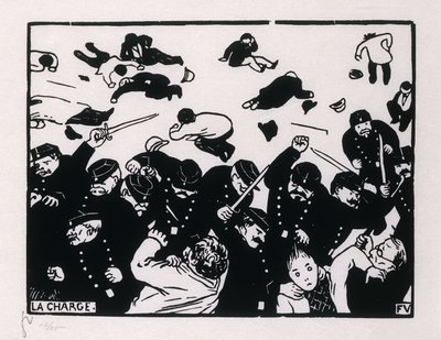 A acusação, c. 1893-1931 de Felix Edouard Vallotton