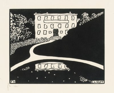 A noite de Felix Edouard Vallotton