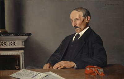A Velha Portaria, 1893. de Felix Edouard Vallotton