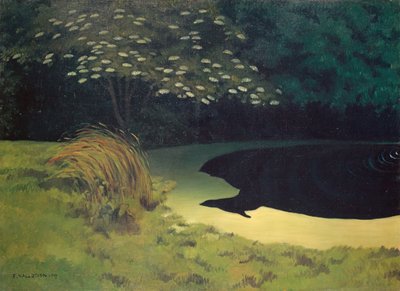 A lagoa de Felix Edouard Vallotton