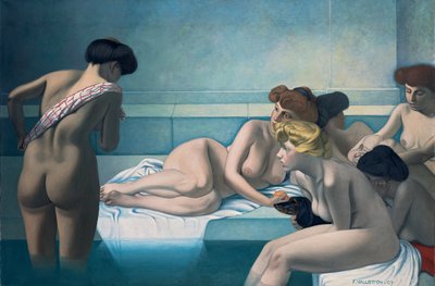 O banho turco de Felix Edouard Vallotton