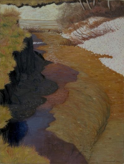Vista da Cagne (Vista da La Cagne) de Felix Edouard Vallotton