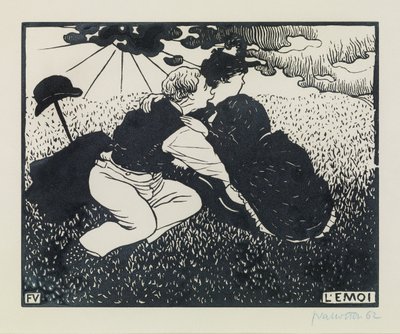 "Emoi, 1894 de Felix Edouard Vallotton