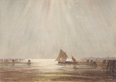 Barco de pesca veneziano, s.d.. de Felix Francois Georges Philibert Ziem