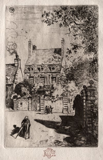 Na Província: A Casa de Orléans de Felix Hilaire Buhot
