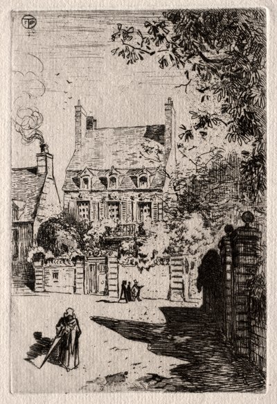 Na Província: A Casa de Orléans de Felix Hilaire Buhot