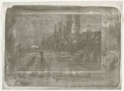 O pequeno caçador, 1892. de Felix Hilaire Buhot