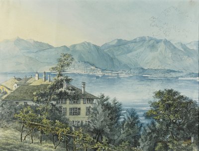 Cadenabbia, Lago Como, 1837 de Felix Mendelssohn Bartholdy