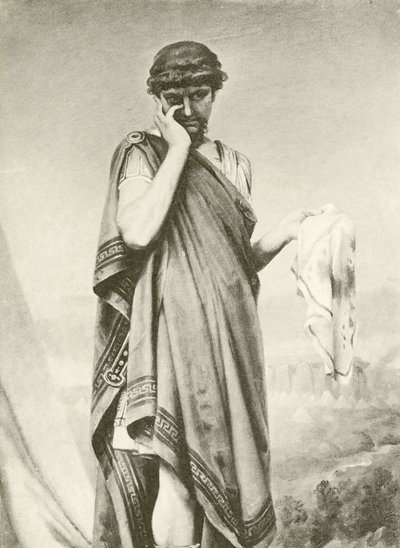 Cymbeline. Ato V-Cena I (gravura) de Felix Octavius Carr Darley