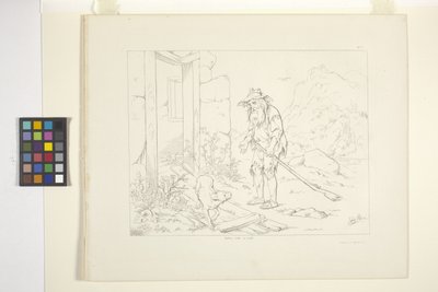 Ilustrações de Rip Van Winkle, Placa 5 (litografia) de Felix Octavius Carr Darley
