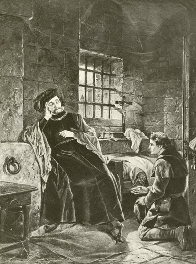 Rei Ricardo o segundo. Ato V, Cena V (gravura) de Felix Octavius Carr Darley
