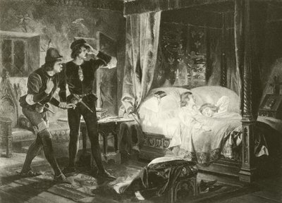 Rei Ricardo o terceiro. Ato IV - Cena III (gravura) de Felix Octavius Carr Darley