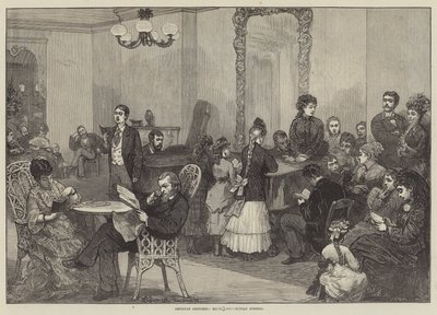 Esboços Americanos, Vida Do Hotel, Domingo De Noite de Felix Regamey