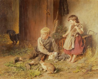 Protegendo os coelhos de Felix Schlesinger