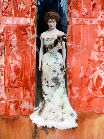 Jessie Bateman em O homem de Blankleys, c1902. de Fellows Willson