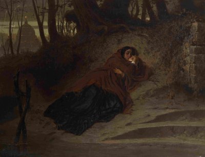 Abandonado. O Vaticano e o Pecado, 1872 de Feodor Andreyevich Bronnikov