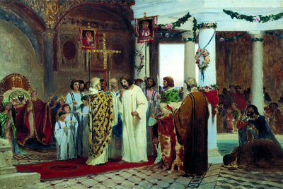 O Batismo do Grande Príncipe de Kiev Vladimir, o Grande, em 987