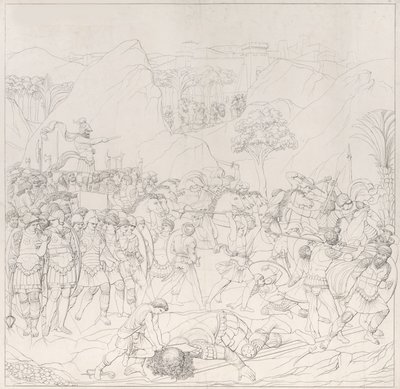 Portões do Paraíso, 1798. de Feodor Ivanovich Kalmuk