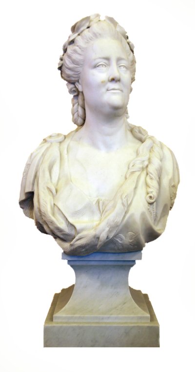 Busto de Catarina, a Grande, Imperatriz da Rússia, 1786. de Feodosy Shchedrin