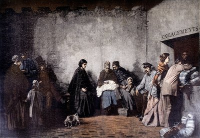 O Monte da Piedade - da pintura de Heilbuth - no "Le Petite Journal" Dezembro 1895 de Ferdinand (after) Heilbuth