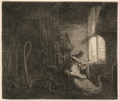 Família num quarto de Ferdinand Bol