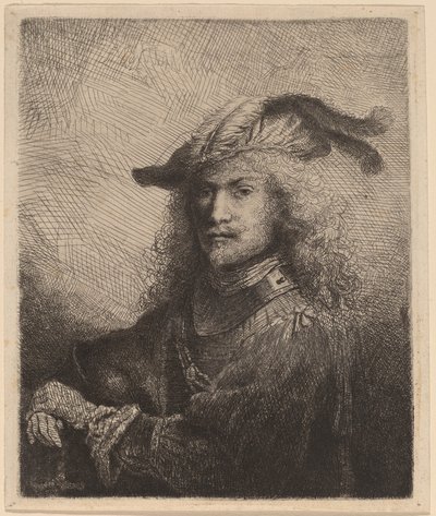 Retrato de um oficial de Ferdinand Bol