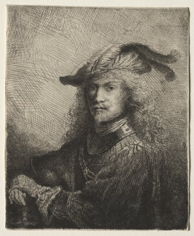 Retrato de um oficial, 1645. de Ferdinand Bol