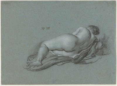 Nu feminino reclinado de Ferdinand Bol