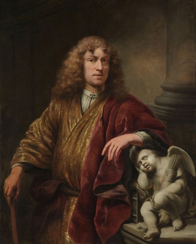 Autorretrato, c.1669 (óleo sobre tela) de Ferdinand Bol