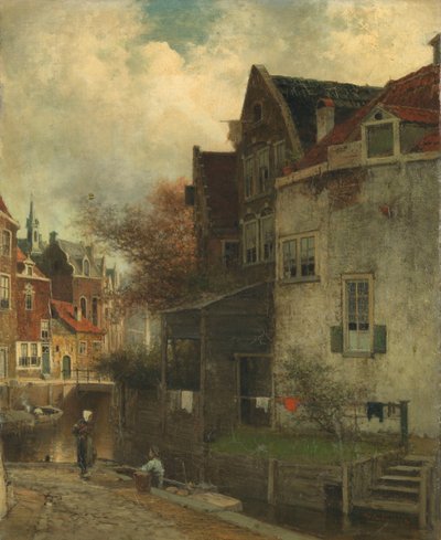 Paisagem urbana de Ferdinand Carl Sierich