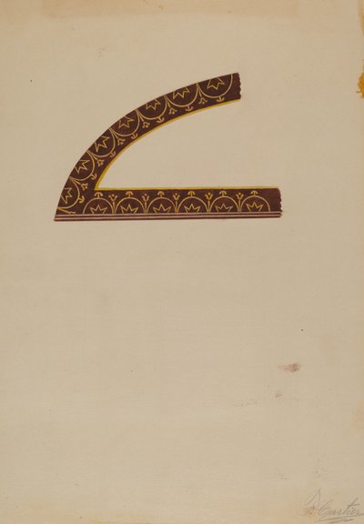 Design do armário da China de Ferdinand Cartier
