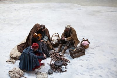 Bourbaki-Panorama von Ferdinand & Castres Edouard (1838-1902) Hodler
