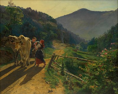 O tempo das rosas de Ferdinand Georg Waldmüller