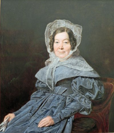 Retrato da nobre Managetta von Lerchenau de Ferdinand Georg Waldmüller