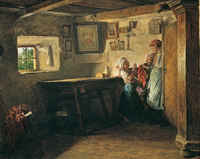 A caixa velha de Ferdinand Georg Waldmuller